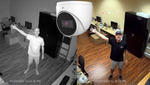 Man Shown on Two Different CCTV Devices' Footage | Thermal Imaging VS Night Vision CCTV Cameras | Security System Singapore